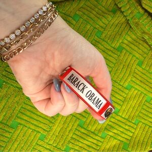 Barack obama adjustable size bracelet unique cool piece this was my grandmothers